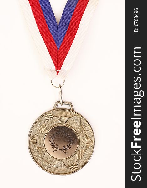 Medal isolated on the white background