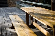 Outdoor Dining Stock Image