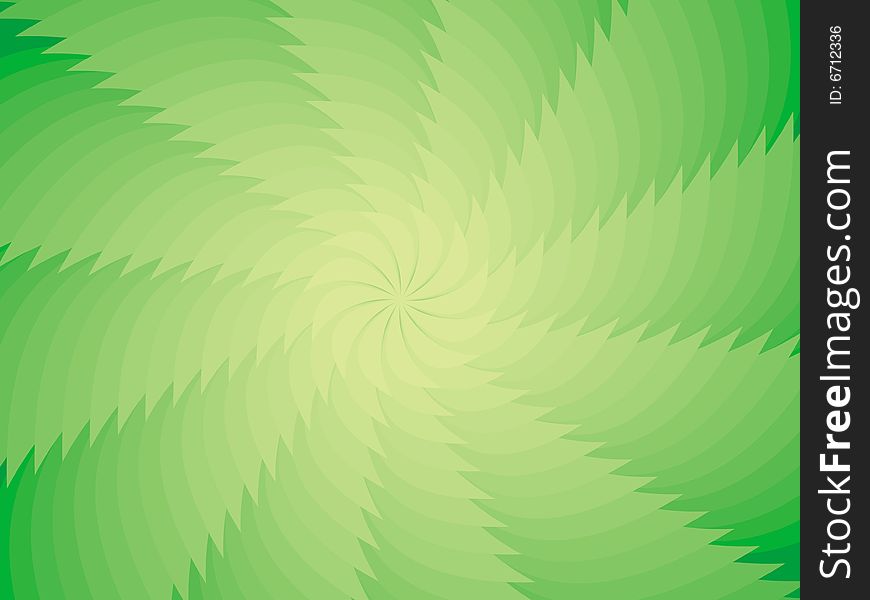 Twisted and geometric green background. Twisted and geometric green background.
