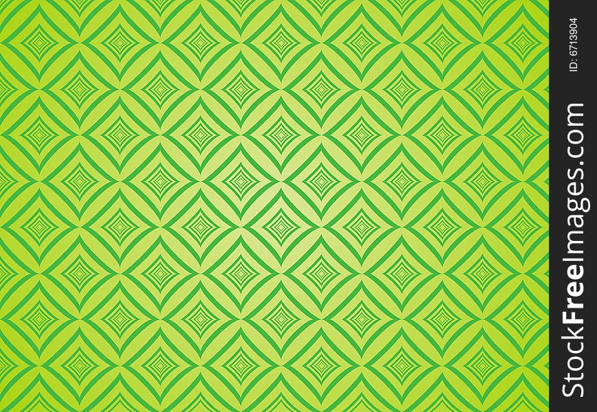 Green squared tapestry with a seamless pattern. Green squared tapestry with a seamless pattern.