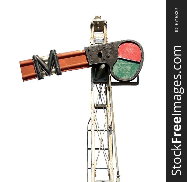 Antique Railway Signal, semaphore