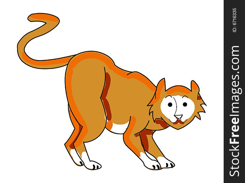 Orange Tabby cat