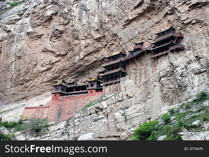 Xuan Kong Temple of ShanXi China