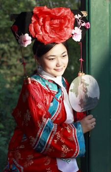 Classical Beauty In China. Royalty Free Stock Photo Classical Beauty In China. Royalty Free Stock Photo