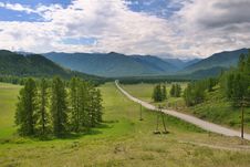 Road In Mountains Stock Photography Road In Mountains Stock Photography
