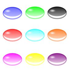 Buttons Royalty Free Stock Photos