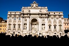 Trevi Fountain In Rome Stock Photos Trevi Fountain In Rome Stock Photos