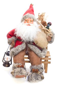 Santa Claus With Gifts Royalty Free Stock Photo
