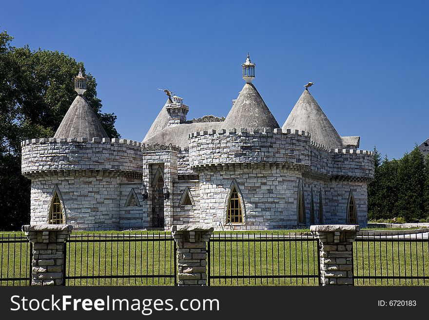 Castle With Turrets