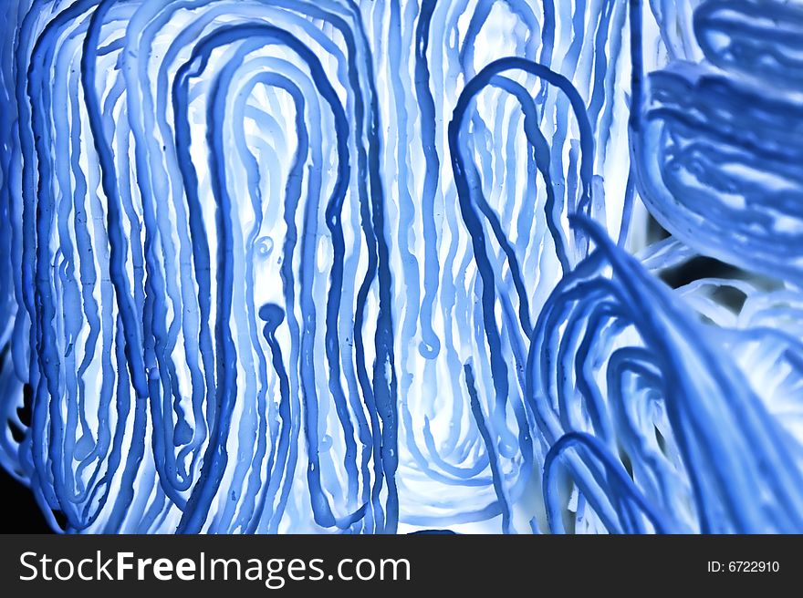 Abstract background with dark blue spirals