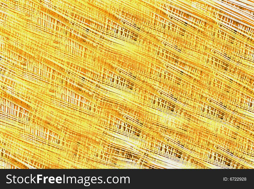 Texture with yellow strips close up