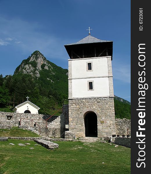 Monastery mileseva in Serbia, europe