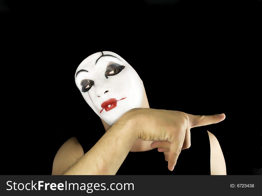 Portret Of The Mime