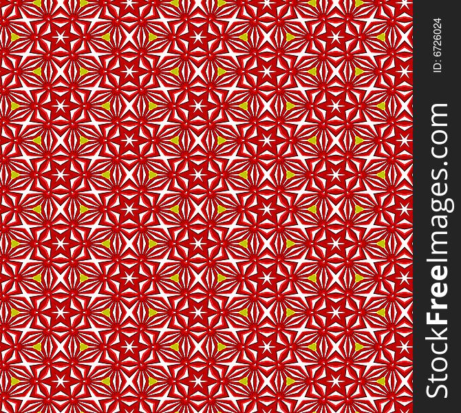 Retro texture with red stars and shapes on white. Retro texture with red stars and shapes on white