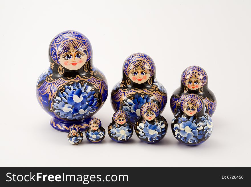 Russian Stacking And Nesting Dolls