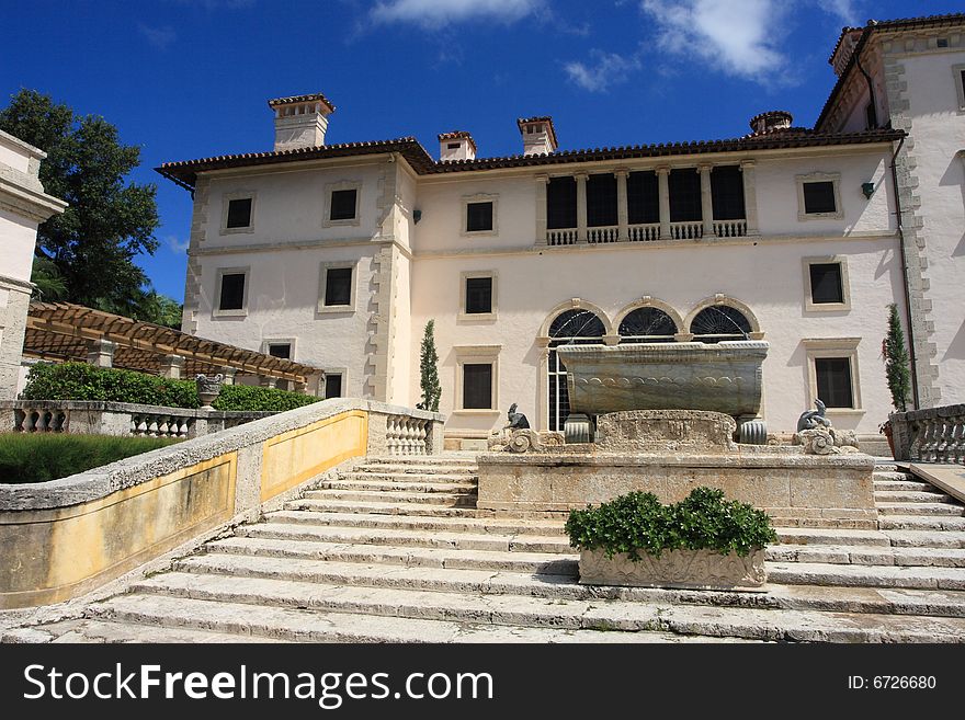 Magnificent Mansion,Vizcaya on Biscayne bay