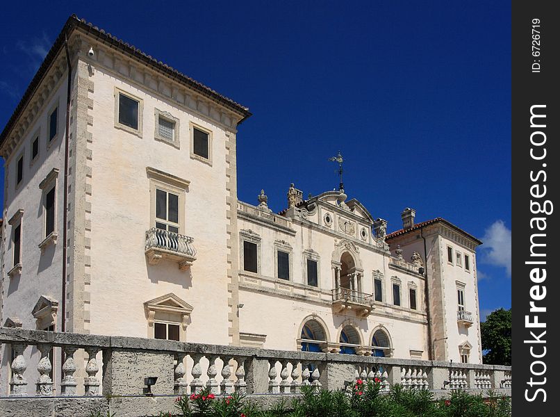 Magnificent Mansion,Vizcaya on Biscayne bay