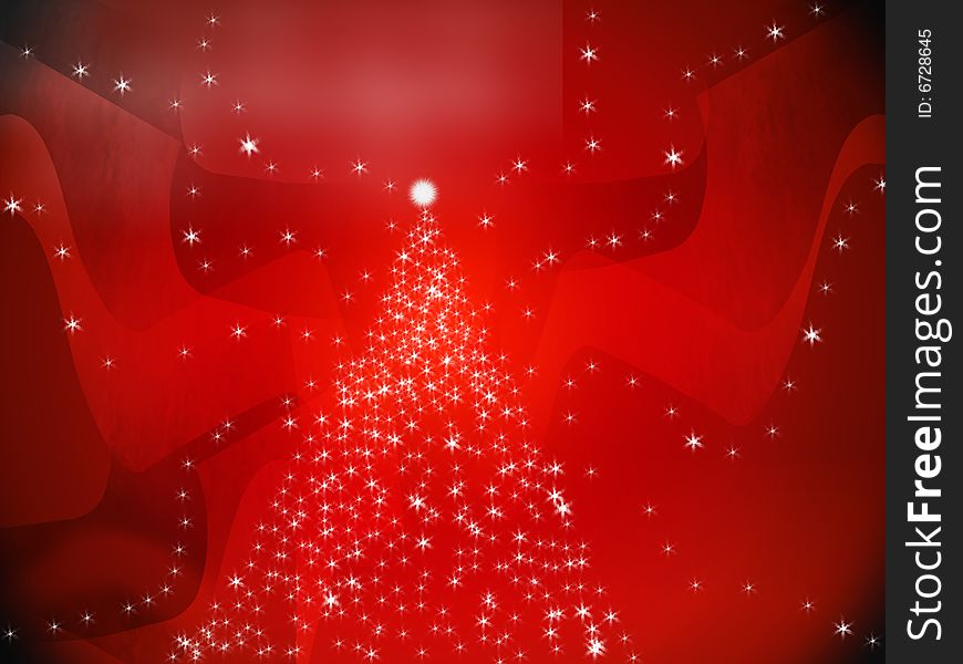 A red background for christmas