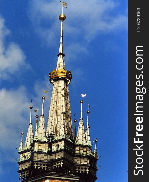 St Mary's cathedral, Krakow, Poland. St Mary's cathedral, Krakow, Poland