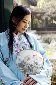 Classical Beauty In China. Stock Photo