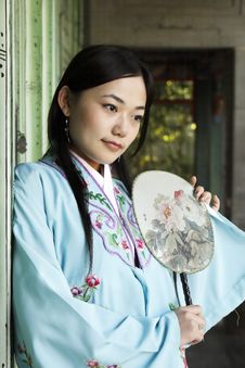 Retro Beauty In China. Stock Photography Retro Beauty In China. Stock Photography