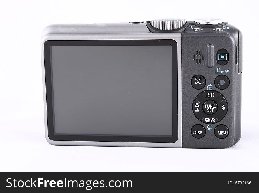 Compact camera, photographic, electronic device, small, rear