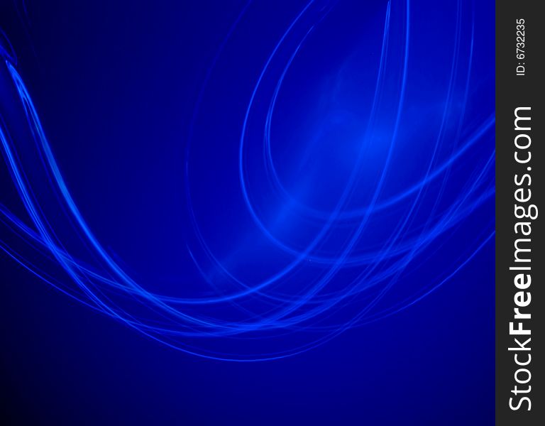 Blue lines abstract background illustration