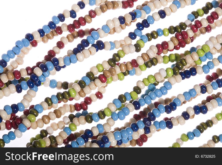 Colorful beads