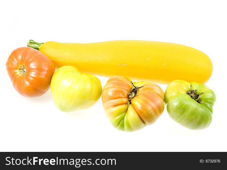 Vegetables on white background isolated. Vegetables on white background isolated