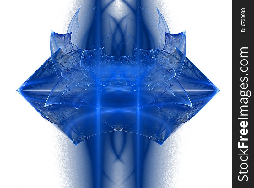 Blue form fractal