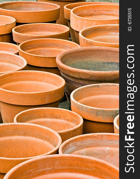 Clay Garden Pots