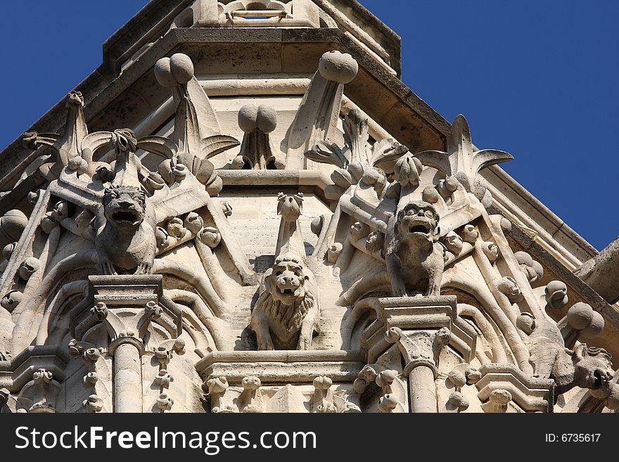 The Gargoyles of Notre Dame Cathedral, Paris