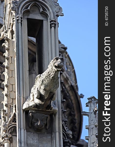 The Gargoyles of Notre Dame Cathedral, Paris