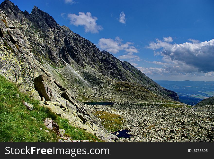 High Tatras in Summer. Country - Slovakia.