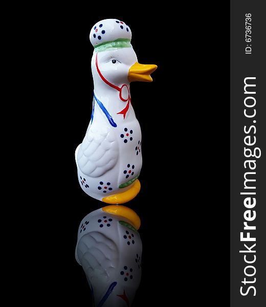 Ceramic duck