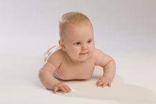 Laying Baby Stock Images