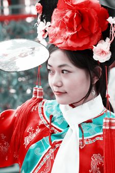 Classical Beauty In China. Royalty Free Stock Photos Classical Beauty In China. Royalty Free Stock Photos