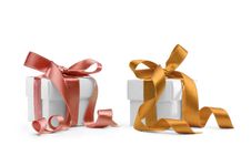 Two Present Boxes Royalty Free Stock Photo