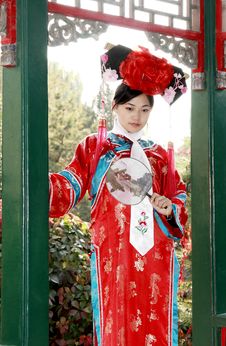 Classical Beauty In China. Stock Photos