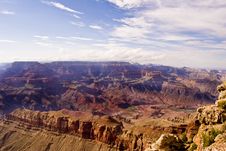Landscape Of The Grand Canyon. Arizona. Royalty Free Stock Photos