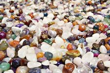 Semi Precious Stones. Stock Images