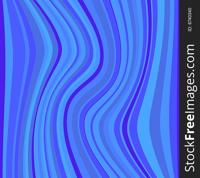 Abstract background with the dark blue bent lines. Vector illustration. Abstract background with the dark blue bent lines. Vector illustration