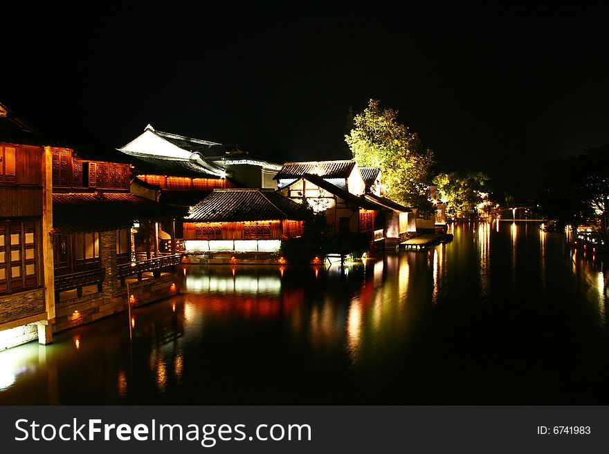 Peaceful Night Of Wu Town