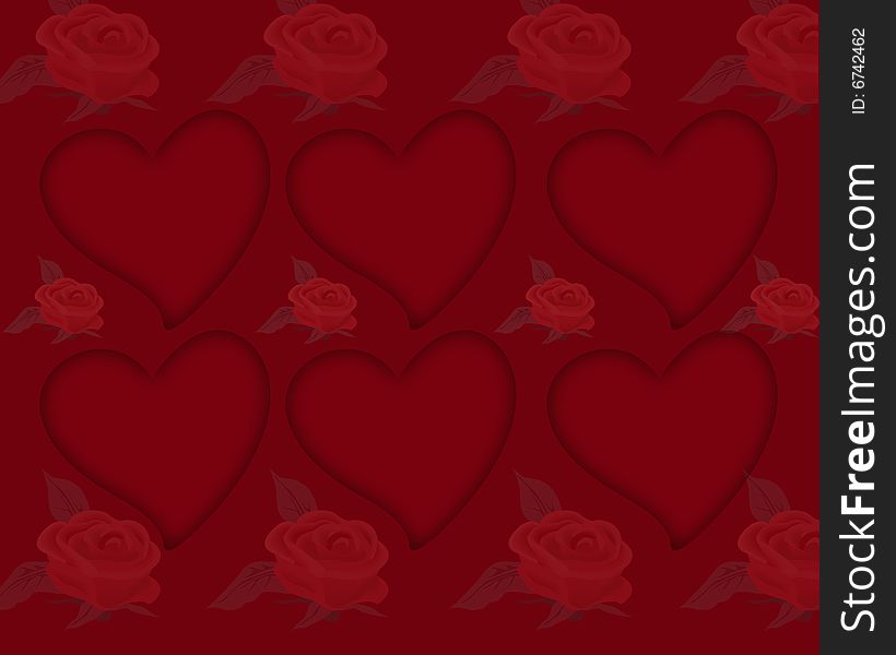 Background for prints of love. Background for prints of love