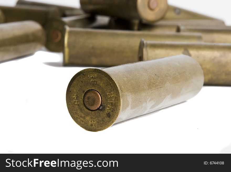 Old cartridges for shotgun