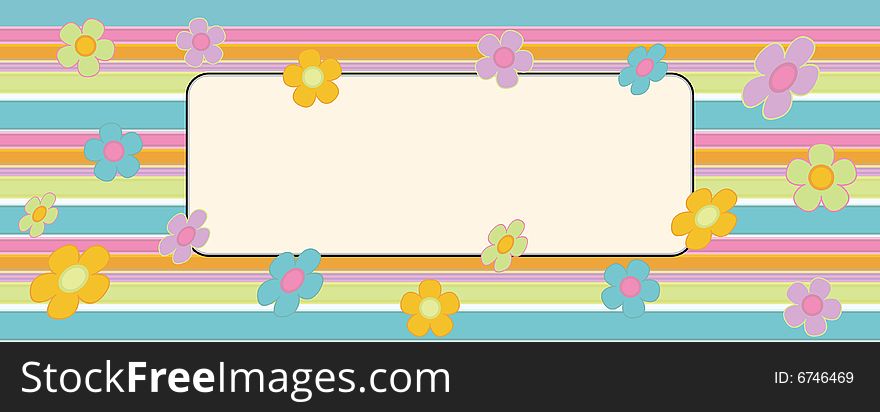 Abstract Retro Style Vector Background. Abstract Retro Style Vector Background