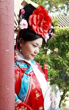 Classical Beauty In China. Royalty Free Stock Image