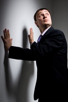 Man Looking Up Royalty Free Stock Image Man Looking Up Royalty Free Stock Image