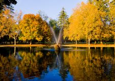 Autumn In The Park Royalty Free Stock Images Autumn In The Park Royalty Free Stock Images