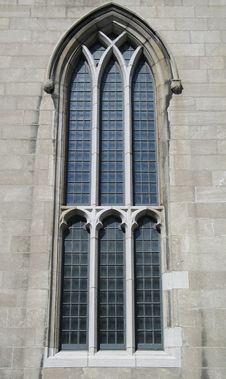An Old Church Window Stock Photography